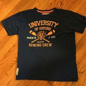 Get your CREW ON! University of Oxford licensed product, rowing t-shirt.